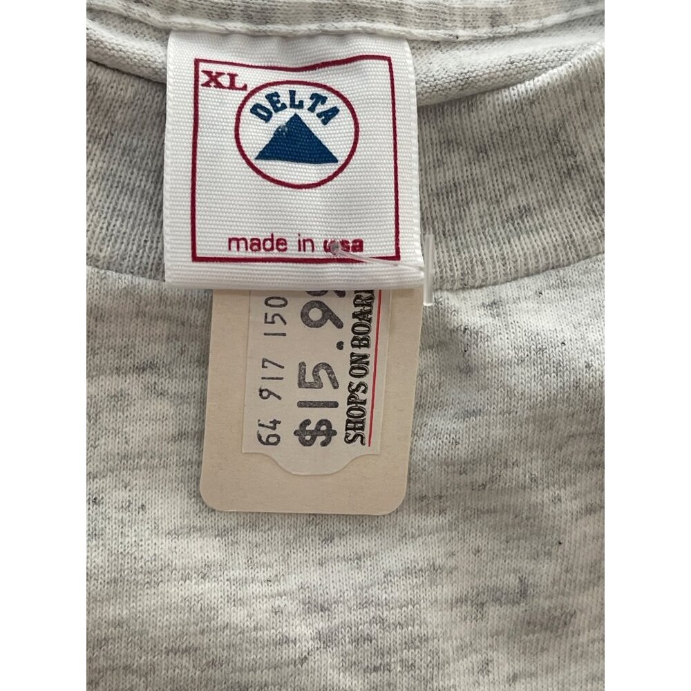 Cruise Line Holland America Ryndam Flag 1994 Maiden Voyage XL Cotton T Shirt VTG - Picture 5 of 9